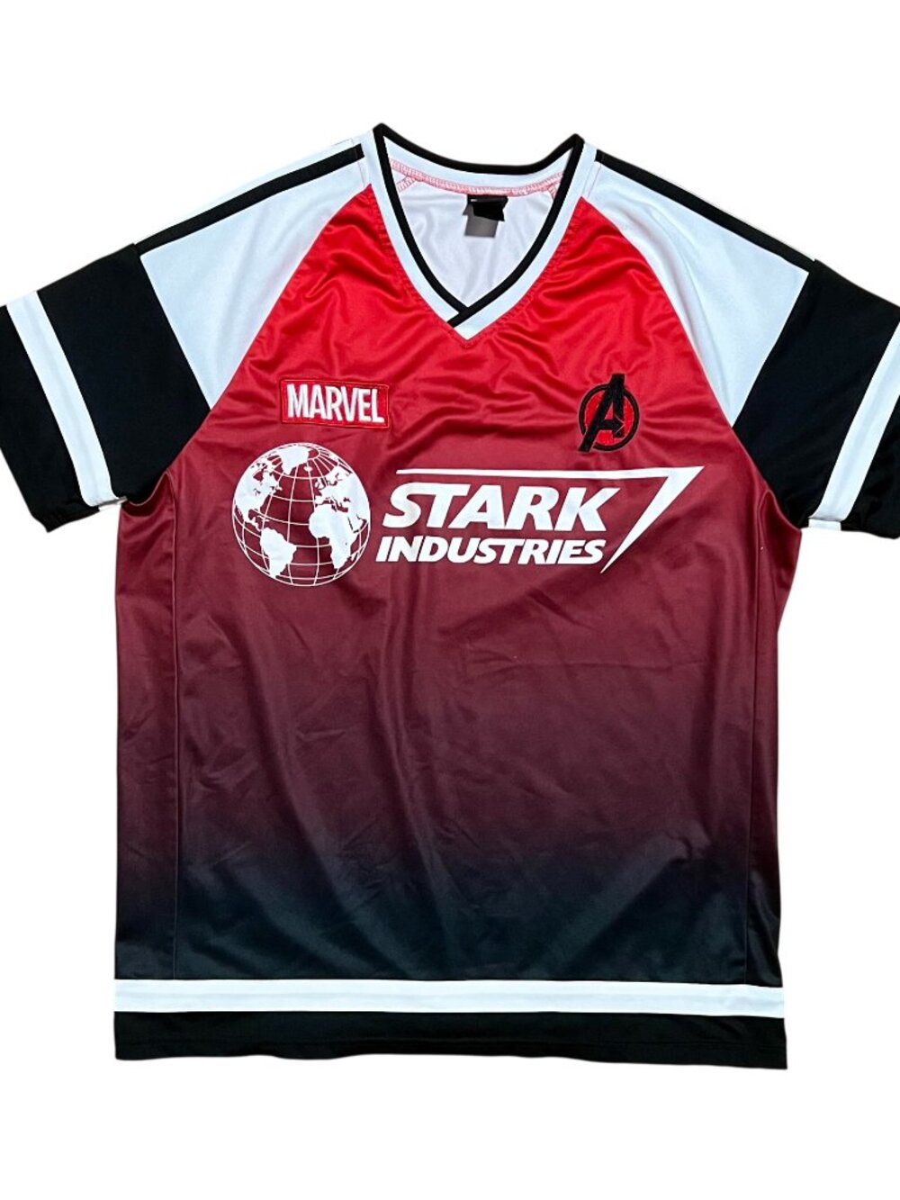 Stark Industries Marvel Universe Ironman #63 Jersey Shirt, Men's XL